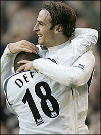 Бербатов и Дефо, bbc.co.uk