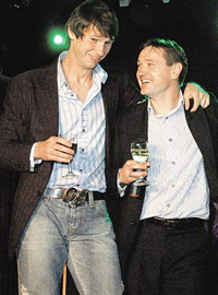 Егор Титов и Дмитрий Аленичев, фото kp.ru