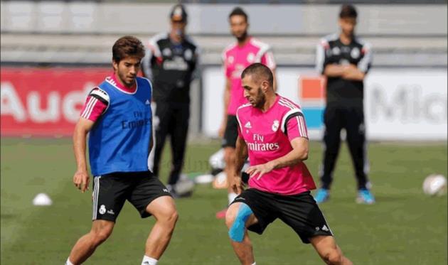 Карим Бензема (справа), 