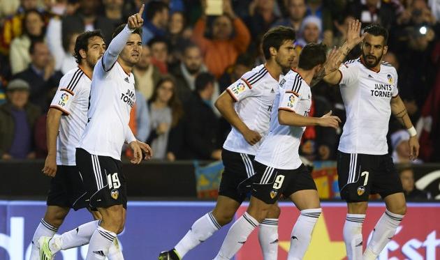 Впервом круге Валенсия обыграла Реал со счетом 2:1, Getty Images