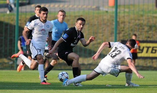 Любенович в матче против Олимпика, фото И. Хохлова, Football.ua