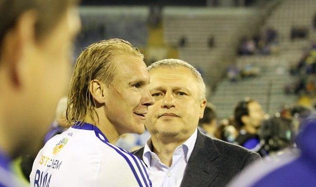 Домагой Вида и Игорь Суркис, фото О.Дубины, Football.ua