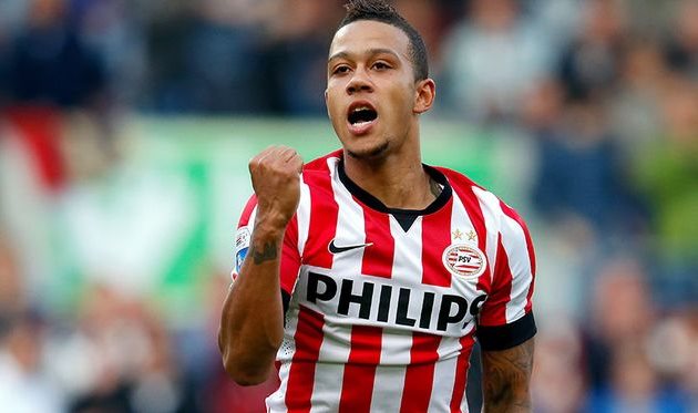 Мемфис Депай, psv.nl