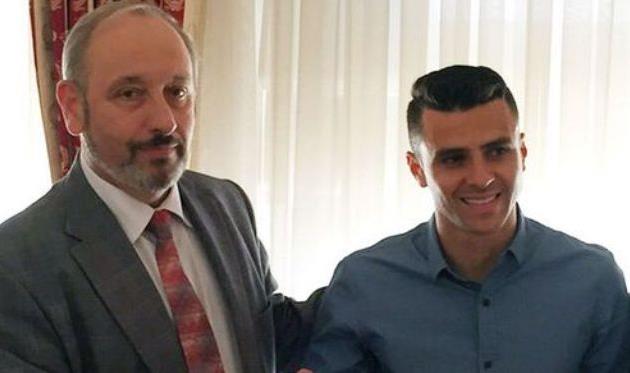 Вице-президент Динамо Виталий Сивков и Жуниор Мораес, фото globo.com