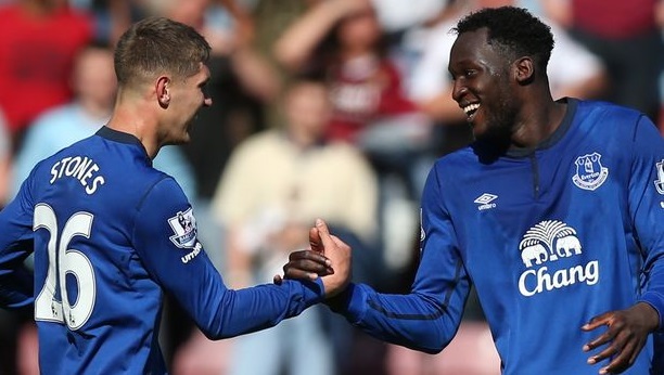 Стоунз и Лукаку, фото liverpoolecho.co.uk