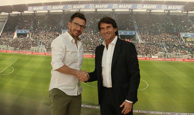 Эусебио Ди Франческо (слева), sassuolocalcio.it