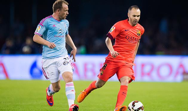 Микаэль Крон-Дели против Андреса Иньесты, Getty Images