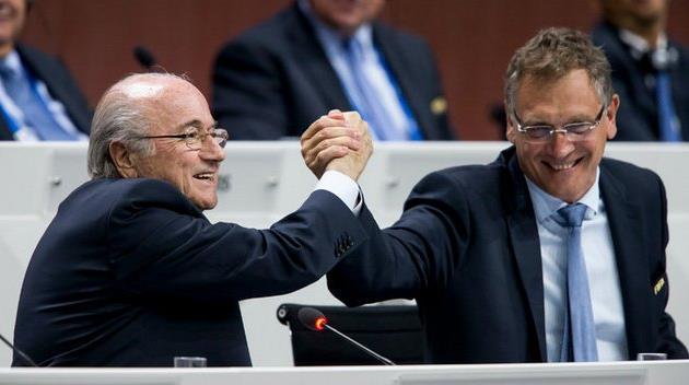 Блаттер и Вальке, getty images