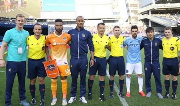 Харт, Компани, Силва и Ко наблюдали за игрой Вильи, mcfc.co.uk