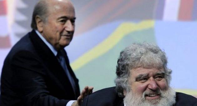 Блаттер и Блэйзер, AFP