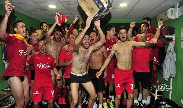 Хихонский Спортинг возвращается в Примеру, Marca 