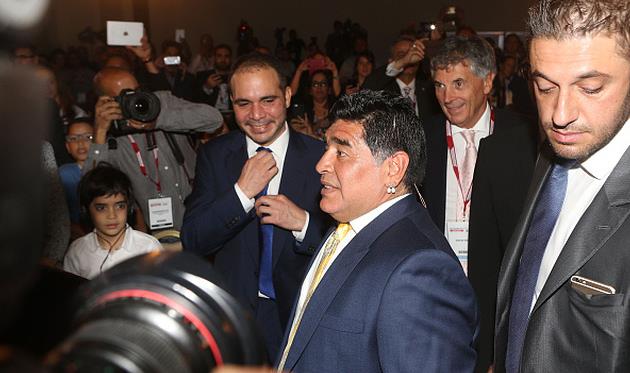 Принц Али и Диего Марадона, Getty Images