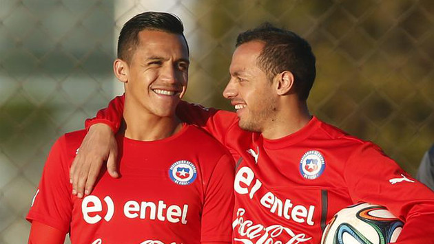 Санчес и Диас, фото todosconlaroja.cl