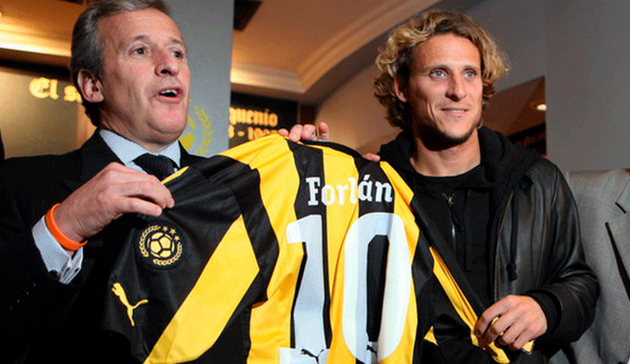 Диего Форлан, twitter.com