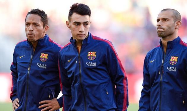 Адриано, Мунир и Маскерано, 