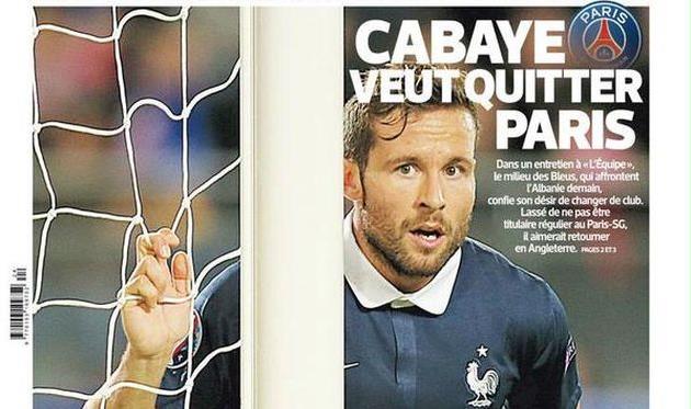 Обложка L'Equipe