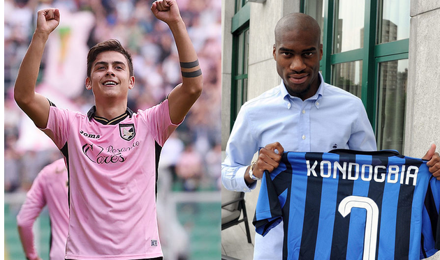 Дибала и Кондогбия - самый дорогие трансферы этого лета в Серии А