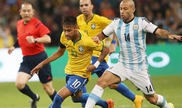 ХАВЬЕР МАСКЕРАНО И НЕЙМАР, EFE