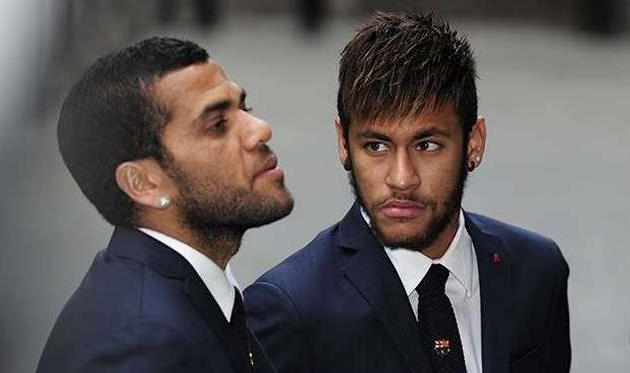 Алвес и Неймар, Getty Images