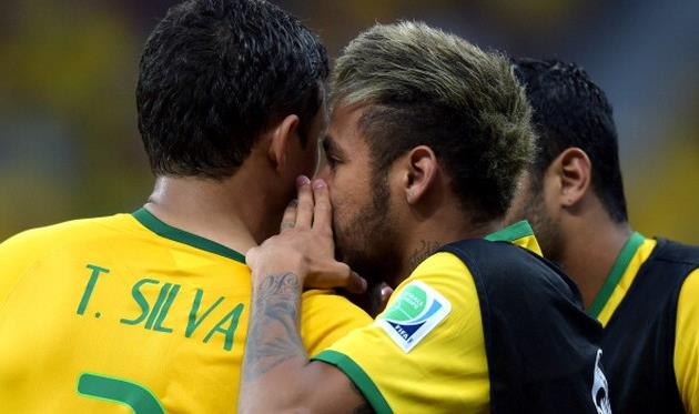ТИАГО СИЛВА И НЕЙМАР, GETTY IMAGES