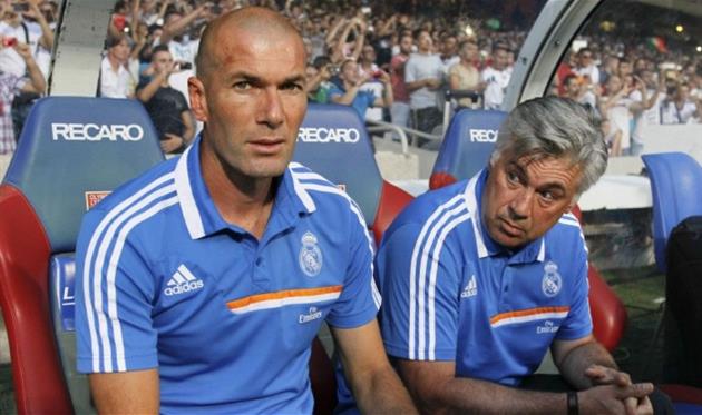 Зидан и Анчелотти, AS