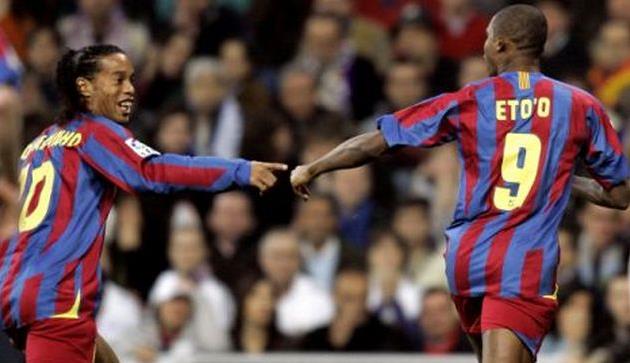 Роналдиньо и Это'О, AP