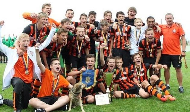 Шахтер - чемпион U-14, shakhtar.com