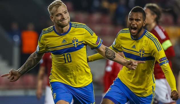 Гвидетти открыл счет в матче, uefa.com