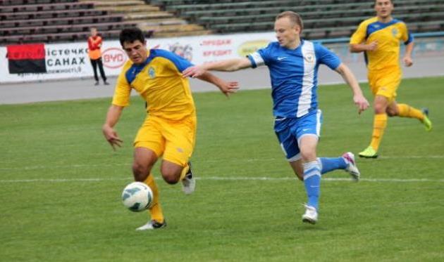 Игорь Курило (слева), fc.ternopil.ua