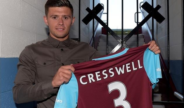 Аарон Крессвелл, whufc.com