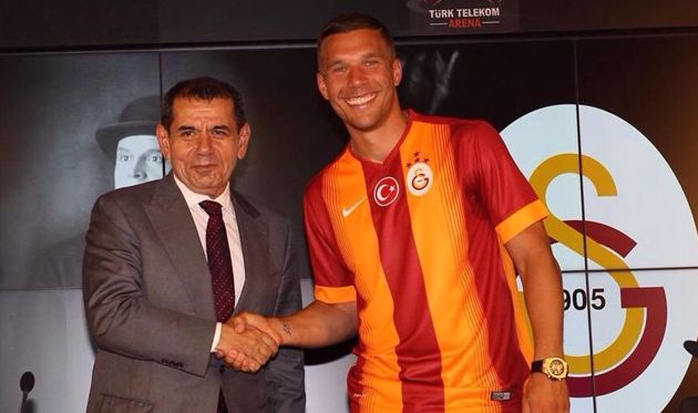 ЛУКАС ПОДОЛЬСКИ, ФК ГАЛАТАСАРАЙ