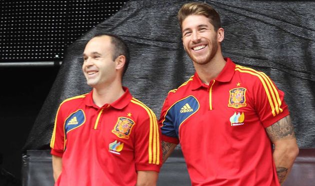 Андреас Иньеста, Серхио Рамос, sport-english.com 
