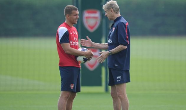 Арсен Венгер, Лукас Подольски, ФК Арсенал