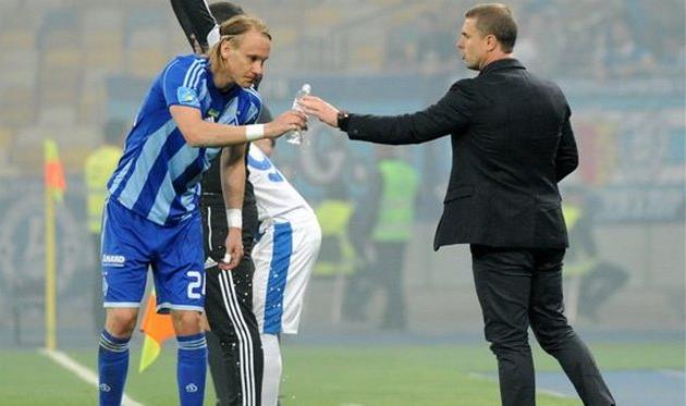 Домагой Вида и Сергей ребров, фото ИЛЬи ХОХЛОВа, football.ua