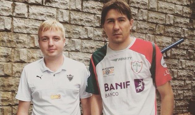 Евгений Блажко и Дмитрий Джулай