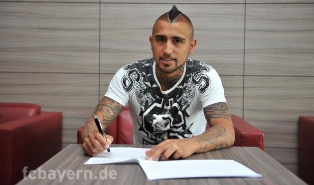 Артуро Видаль, fcbayern.de