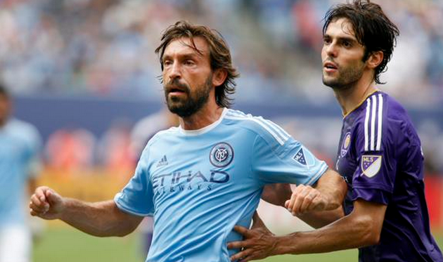  Кака и Андреа Пирло сыграли друг против друга, Getty Images