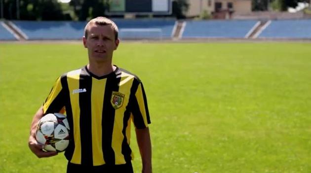 Степан Маковийчук в новой буковинской форме, sportbuk.com