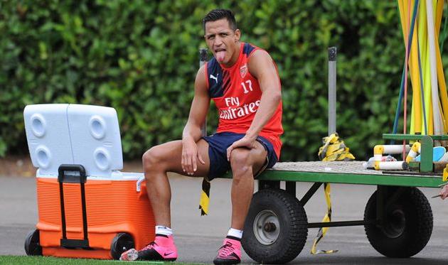 Алексис Санчес, arsenal.com