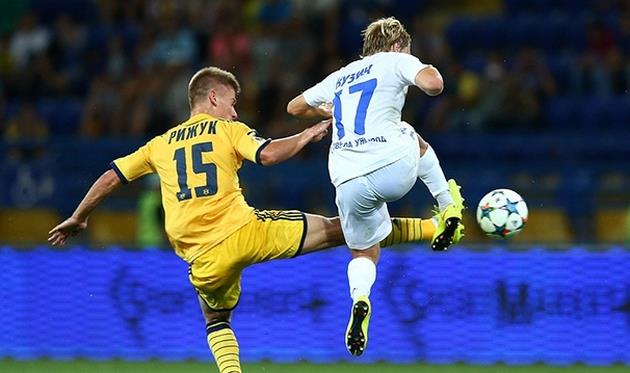 дмитрий рыжук против кузыка, fcdynamo.kiev.ua