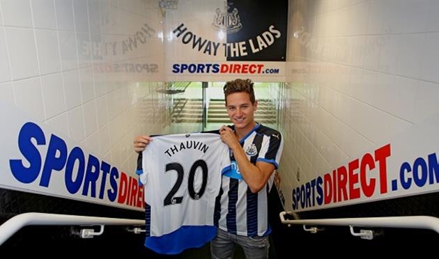 Флориан Товен, nufc.co.uk