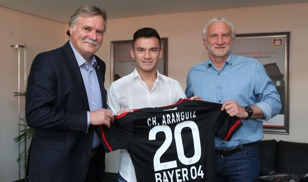 Чарлес Арангис, bayer04.de