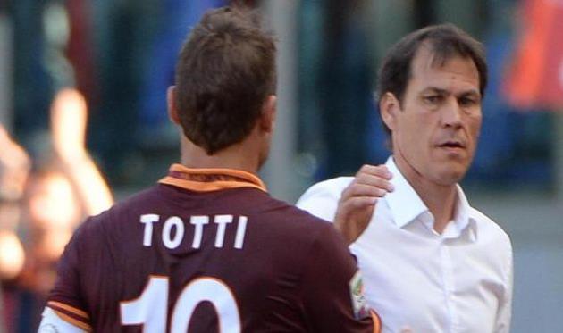 Ческо Тотти и Руди Гарсия, Ansa