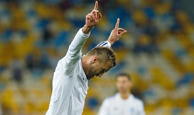 На счету Ярмоленко хет-трик, fcdynamo.kiev.ua