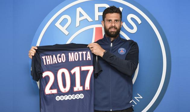 Тиаго Мотта, psg.fr