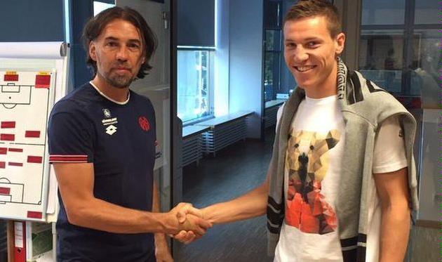 Мартин Шмидт и Гаэтан Буссманн, фото ФК Майнц