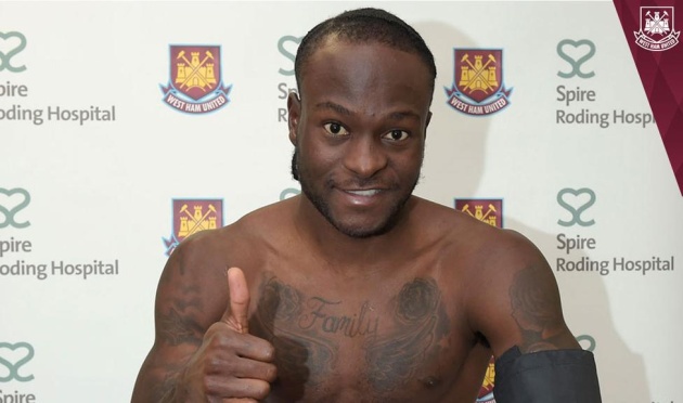 Виктор Мозес, twitter.com/whufc_official