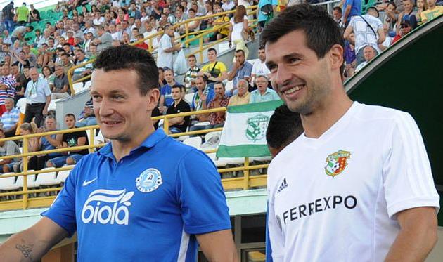 Артем Федецкий и Младен Бартулович, vorskla.com.ua