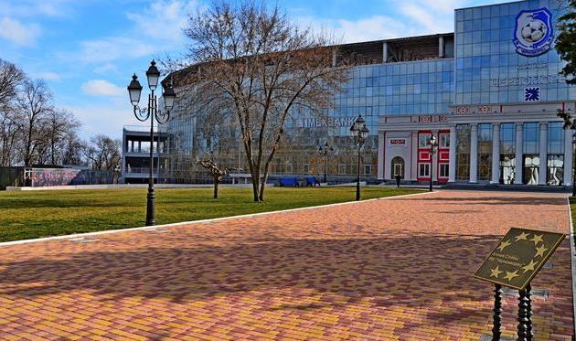 Алея славы Черноморца, chernomorets.odessa.ua