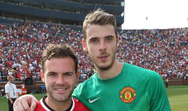 Хуан Мата и Давид Де Хеа, SkySport.com